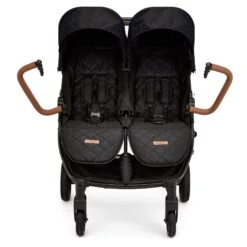 Ickle Bubba Venus Prime Double Stroller Black/Black/Tan -Baby Products Store ickle bubba double buggies 16 004 300 003 29158305988803