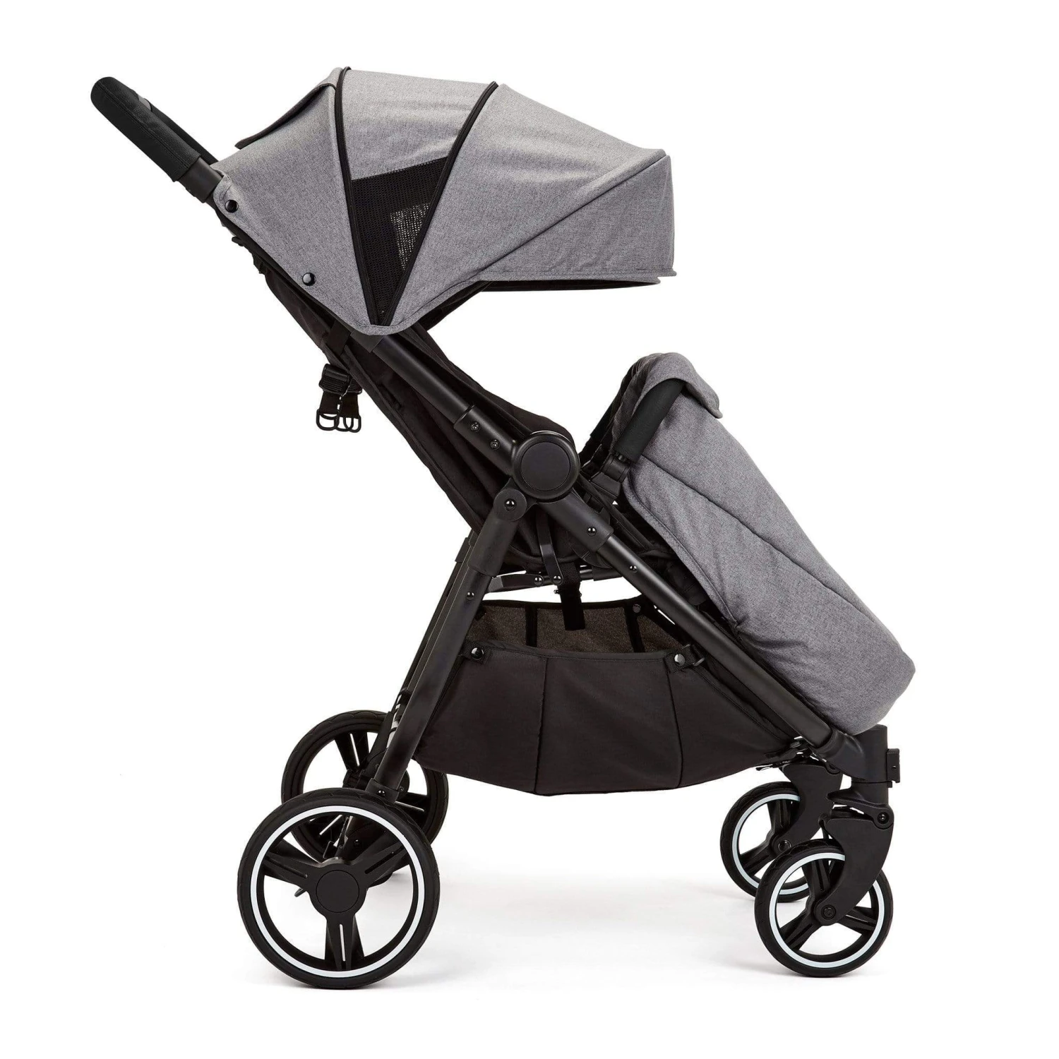 Ickle Bubba Venus Prime Double Stroller Black/Space Grey/Black 10 Ickle Bubba Venus Prime Double Stroller Black/Space Grey/Black - Image 8