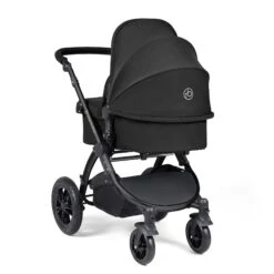 Ickle Bubba Stomp Luxe 2 In 1 Plus Pushchair & Carrycot - Black/Midnight/Black -Baby Products Store ickle bubba travel systems 10 003 001 202 38731189747933