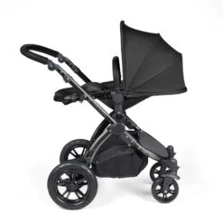 Ickle Bubba Stomp Luxe 2 In 1 Plus Pushchair & Carrycot - Black/Midnight/Black -Baby Products Store ickle bubba travel systems 10 003 001 202 38731190010077