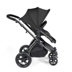 Ickle Bubba Stomp Luxe 2 In 1 Plus Pushchair & Carrycot - Black/Midnight/Black -Baby Products Store ickle bubba travel systems 10 003 001 202 38731190206685