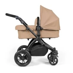 Ickle Bubba Stomp Luxe 2 In 1 Plus Pushchair & Carrycot - Black/Desert/Black -Baby Products Store ickle bubba travel systems 10 003 001 208 38731187585245