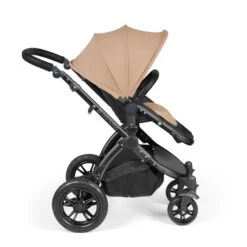 Ickle Bubba Stomp Luxe 2 In 1 Plus Pushchair & Carrycot - Black/Desert/Black -Baby Products Store ickle bubba travel systems 10 003 001 208 38731187716317