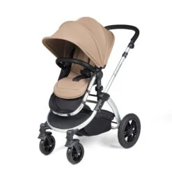 Ickle Bubba Stomp Luxe 2 In 1 Plus Pushchair & Carrycot - Silver/Desert/Black -Baby Products Store ickle bubba travel systems 10 003 001 257 38731204559069