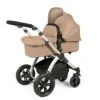 Ickle Bubba Stomp Luxe 2 In 1 Plus Pushchair & Carrycot - Silver/Desert/Black -Baby Products Store ickle bubba travel systems 10 003 001 257 38731204821213