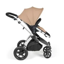 Ickle Bubba Stomp Luxe 2 In 1 Plus Pushchair & Carrycot - Silver/Desert/Black -Baby Products Store ickle bubba travel systems 10 003 001 257 38731204952285