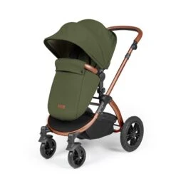 Ickle Bubba Stomp Luxe All-in-One Travel System With Isofix Base - Bronze/Woodland/Tan -Baby Products Store ickle bubba travel systems 10 011 300 022 38711483924701