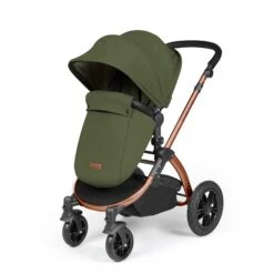 Ickle Bubba Stomp Luxe All-in-One Travel System With Isofix Base - Black/Woodland/Black -Baby Products Store ickle bubba travel systems 10 011 300 138 38711577051357