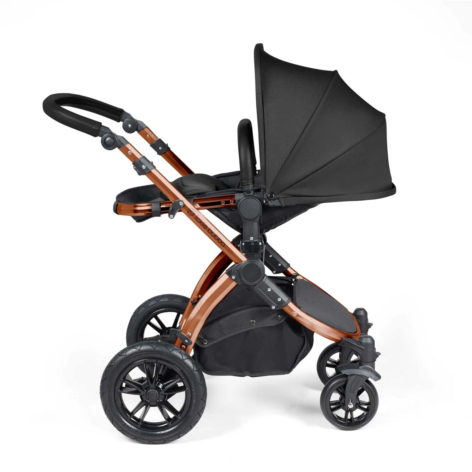 Ickle Bubba Stomp Luxe All-in-One Travel System With Isofix Base - Bronze/Midnight/Black 10 Ickle Bubba Stomp Luxe All-in-One Travel System With Isofix Base - Bronze/Midnight/Black - Image 8