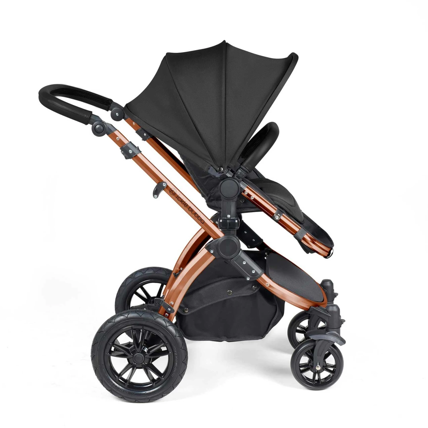 Ickle Bubba Stomp Luxe All-in-One Travel System With Isofix Base - Bronze/Midnight/Black 9 Ickle Bubba Stomp Luxe All-in-One Travel System With Isofix Base - Bronze/Midnight/Black - Image 7