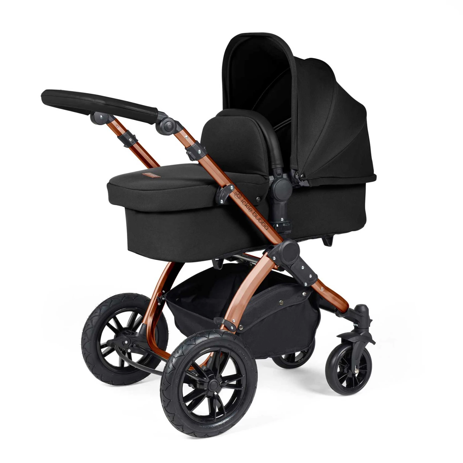 Ickle Bubba Stomp Luxe All-in-One Travel System With Isofix Base - Bronze/Midnight/Black 4 Ickle Bubba Stomp Luxe All-in-One Travel System With Isofix Base - Bronze/Midnight/Black - Image 2