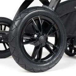 Ickle Bubba Stomp Luxe All-in-One Travel System With Isofix Base - Black/Charcoal Grey/Tan -Baby Products Store ickle bubba travel systems 10 011 300 207 38711766417629