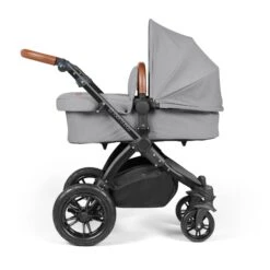 Ickle Bubba Stomp Luxe All-in-One Travel System With Isofix Base - Black/Pearl Grey/Tan -Baby Products Store ickle bubba travel systems 10 011 300 211 38711794598109