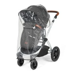 Ickle Bubba Stomp Luxe All-in-One Travel System With Isofix Base - Silver/Charcoal Grey/Tan -Baby Products Store ickle bubba travel systems 10 011 300 255 38711819436253