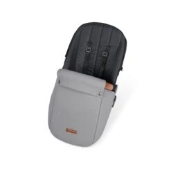 Ickle Bubba Stomp Luxe All-in-One Travel System With Isofix Base - Silver/Pearl Grey/Tan -Baby Products Store ickle bubba travel systems 10 011 300 260 38711838572765
