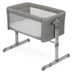 Joie Roomie Glide Side-Sleeping Crib Foggy Grey