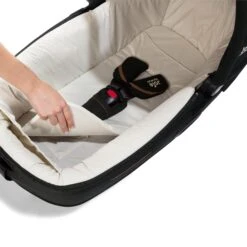 Joie Calmi Car Cot Bed & I-Base Encore - Eclipse -Baby Products Store joie lie flat car seats 12218 eci 38073404850397