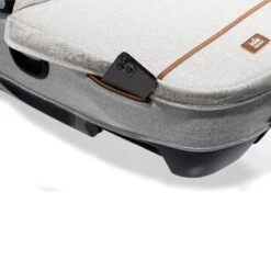 Joie Calmi Car Cot Bed & I-Base Encore - Oyster -Baby Products Store joie lie flat car seats 12219 oys 38073409405149