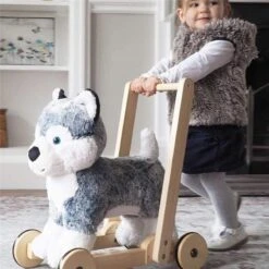 Little Bird Told Me Mishka Dog Push Along 12m+ -Baby Products Store little bird told me push along toys little bird told me mishka dog push along babys mart lb3087 14225554473096