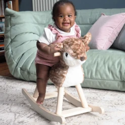 Little Bird Told Me Willow Rocking Deer -Baby Products Store little bird told me rocking animals lb3106 22841015992515