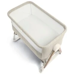 Mamas & Papas Lua Fawn Bedside Crib Oat Bundle -Baby Products Store mamas papas cribs bblupk200 39391635996893