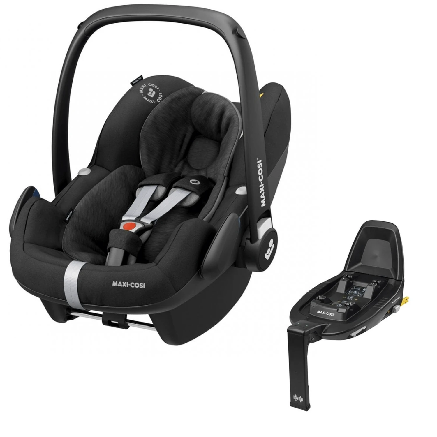 Maxi-Cosi Pebble Pro & FamilyFix 3 Bundle Essential Black 3 Maxi-Cosi Pebble Pro & FamilyFix 3 Bundle Essential Black
