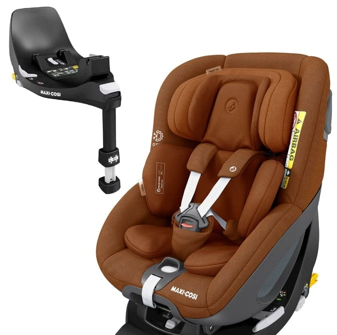 Maxi-Cosi Maxi Cosi Pearl 360 & Family Fix 360 Base Bundle Authentic Cognac 3 Maxi-Cosi Maxi Cosi Pearl 360 & Family Fix 360 Base Bundle Authentic Cognac