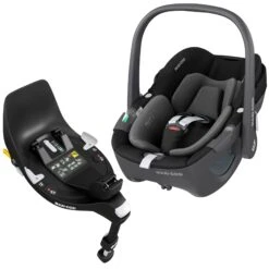 Maxi-Cosi Maxi Cosi Pebble 360 & Family Fix 360 Base Bundle Essential Black