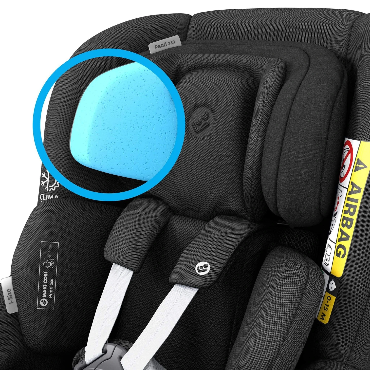 Maxi-Cosi Maxi Cosi Pearl 360 & Family Fix 360 Base Bundle Authentic Black 5 Maxi-Cosi Maxi Cosi Pearl 360 & Family Fix 360 Base Bundle Authentic Black - Image 3