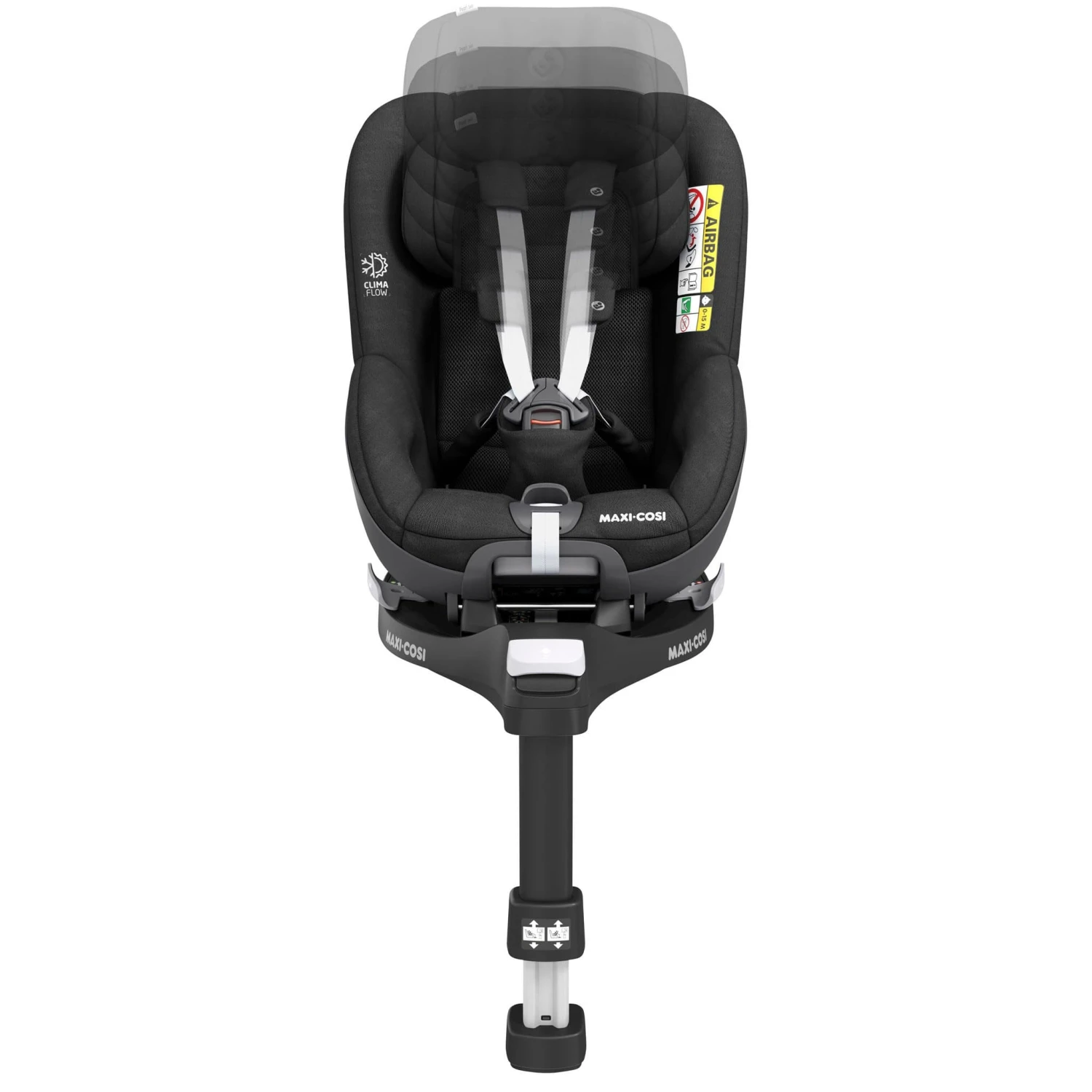 Maxi-Cosi Maxi Cosi Pearl 360 & Family Fix 360 Base Bundle Authentic Black 8 Maxi-Cosi Maxi Cosi Pearl 360 & Family Fix 360 Base Bundle Authentic Black - Image 6