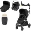 Maxi-Cosi Adorra Luxe Pebble 360 & Base Travel System - Twillic Black -Baby Products Store maxi cosi travel systems 11643 twi blk 37143703584989