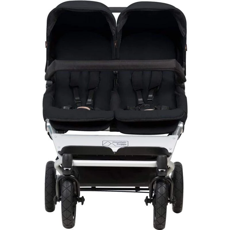 Mountain Buggy Duet V3 Double Pushchair Black 4 Mountain Buggy Duet V3 Double Pushchair Black - Image 2