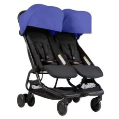 Mountain Buggy Nano Duo Double Stroller Nautical