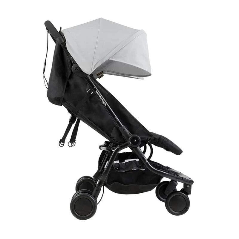 Mountain Buggy Nano Duo Double Stroller Silver 4 Mountain Buggy Nano Duo Double Stroller Silver - Image 2