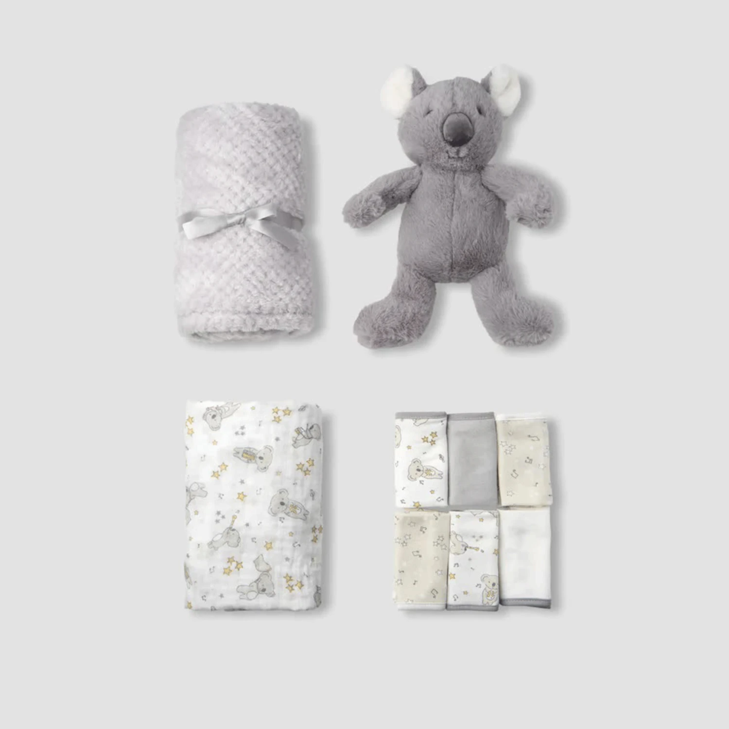 NATTOU Little Bamboo Boxed Gift Set Cheeky Koala 4 NATTOU Little Bamboo Boxed Gift Set Cheeky Koala - Image 2