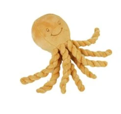 Nattou Piu Piu Octopus Cuddly Toy Ochre