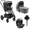 Nuna MIXX NEXT Generation Bundle - Granite -Baby Products Store nuna travel systems mixxnxt gnt modbndl pipanxt 29975562354883
