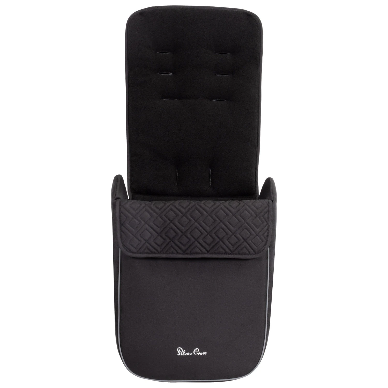 Silver Cross Zest Footmuff Black 3 Silver Cross Zest Footmuff Black