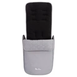 Silver Cross Zest Footmuff Silver