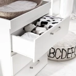 Silver Cross Finchley 2-Piece Dresser Roomset - White -Baby Products Store silver cross silver cross room sets silver cross finchley 2 piece dresser roomset white baby s mart 8232 fin whi 37701953421533