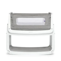SnüzPod 4 Bedside Crib Dusk Grey