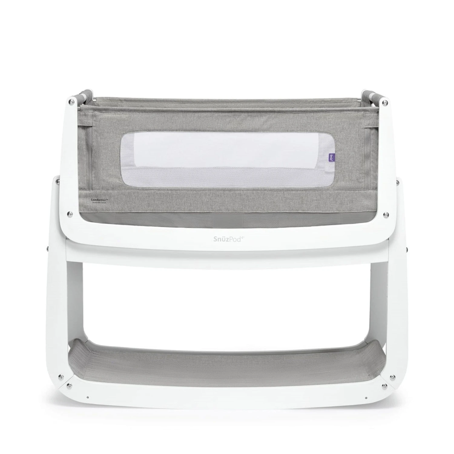 SnüzPod 4 Bedside Crib Dusk Grey 3 SnüzPod 4 Bedside Crib Dusk Grey