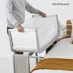 SnüzPod 4 Bedside Crib Dove Grey -Baby Products Store snuzpod cribs fn014d 29290169991363