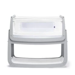 SnüzPod 4 Bedside Crib Dove Grey