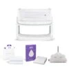 SnüzPod 4 Bedside Crib Starter Bundle White -Baby Products Store snuzpod cribs snuzpod 4 crib starter bundle white fnbs014b 36537148866781