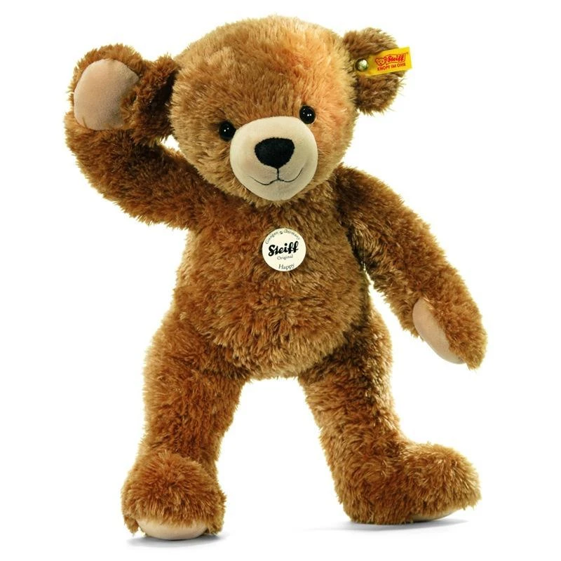 Steiff Happy Teddy Bear 28cm Light Brown 3 Steiff Happy Teddy Bear 28cm Light Brown