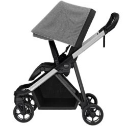 Thule Shine Grey Melange On Black -Baby Products Store thule baby strollers 11400205 37940885422301