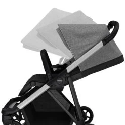 Thule Shine Grey Melange On Black -Baby Products Store thule baby strollers 11400205 37940885913821