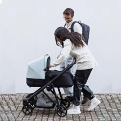 Thule Shine Alaska Blue On Black -Baby Products Store thule baby strollers 11400208 37940895088861