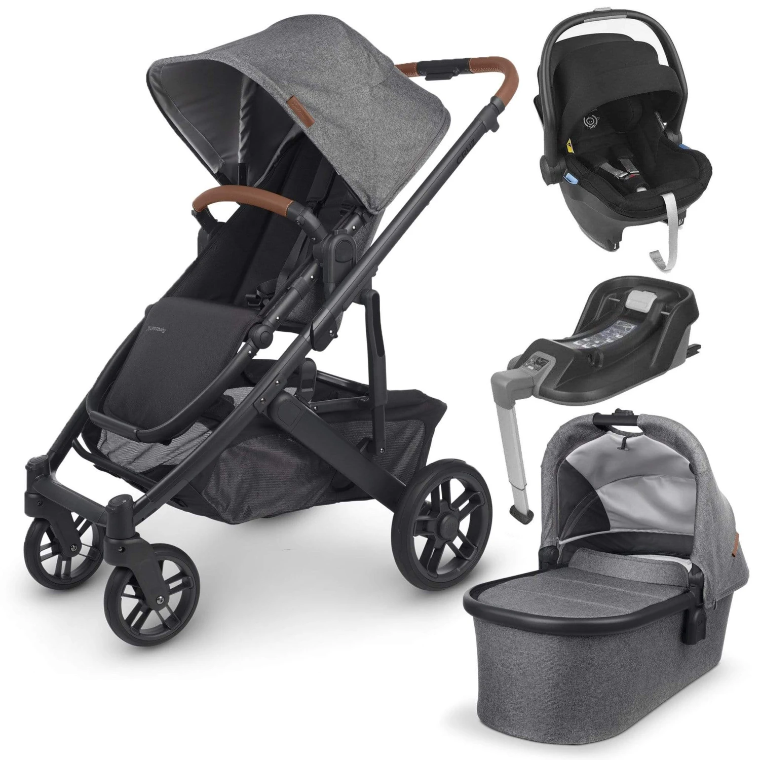 Uppababy Cruz V2 Mesa & Base Travel System Greyson 3 Uppababy Cruz V2 Mesa & Base Travel System Greyson